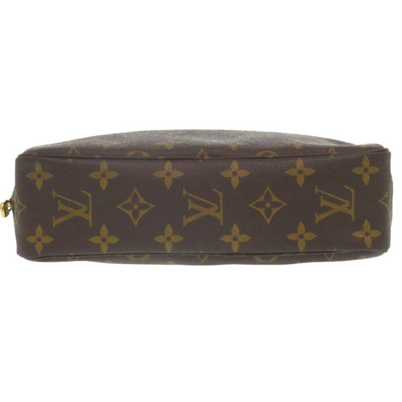 LOUIS VUITTON Brown Monogram Pouch - Picture 4 of 10